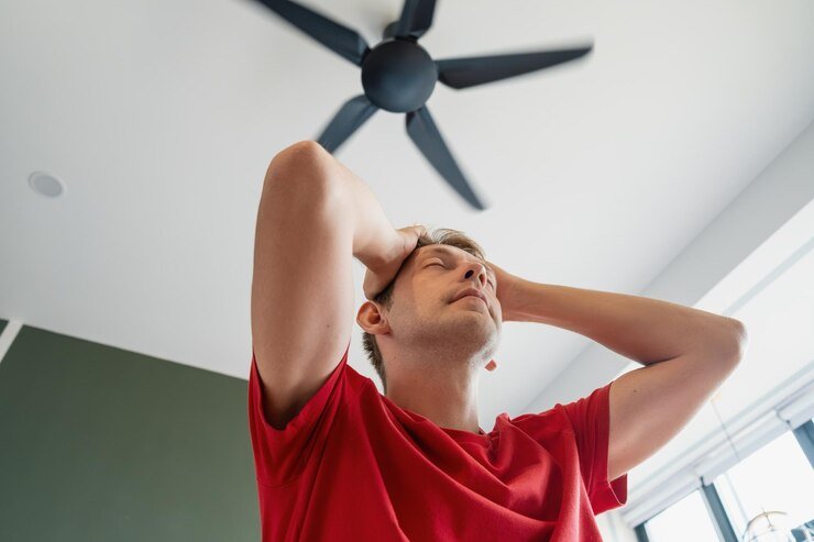 How close is too close to a ceiling fan